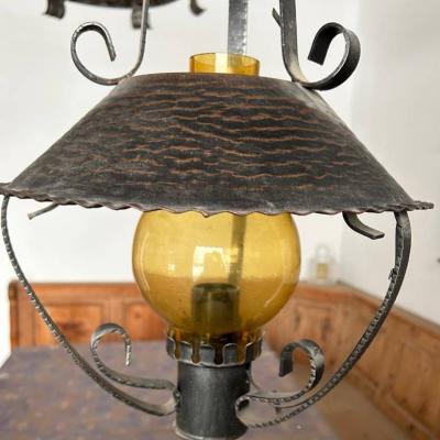 Hängelampe - Schmiedeeisen - thumb