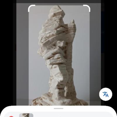 Keramikstatue signiert,,augusto murrer,, - thumb
