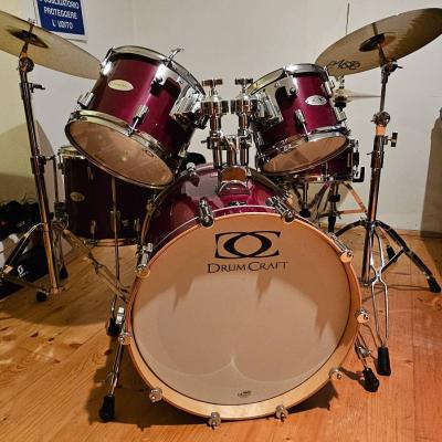 Verkaufe Schlagzeug Drumcraft Series 6 inkl. Zubehör! - thumb