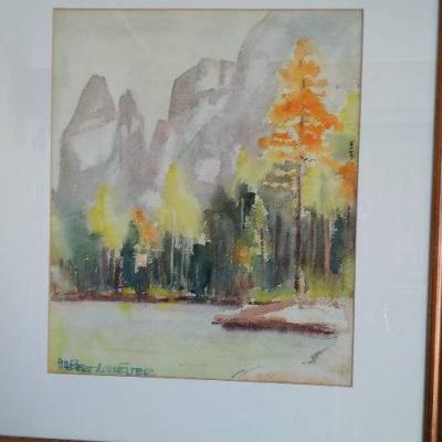 Aquarell Mumelter - thumb