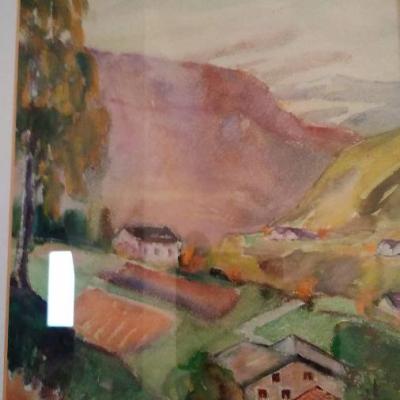 Aquarell Mumelter - thumb