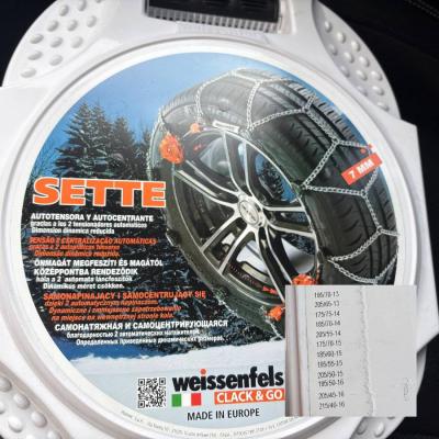 neue Schneeketten Weissenfels Clack&Go - thumb