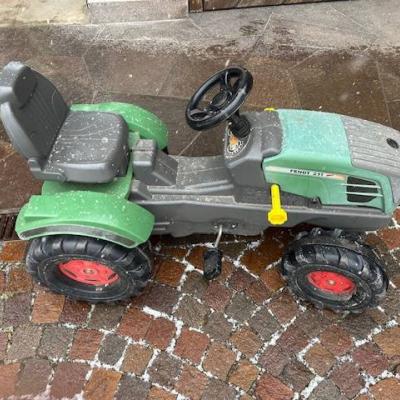 Rolly Toys Traktor + 2 Anhänger + Schaufel + Gabelstapler - thumb