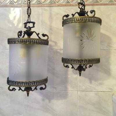 Rüstikale Lampe (2 Stück) - thumb