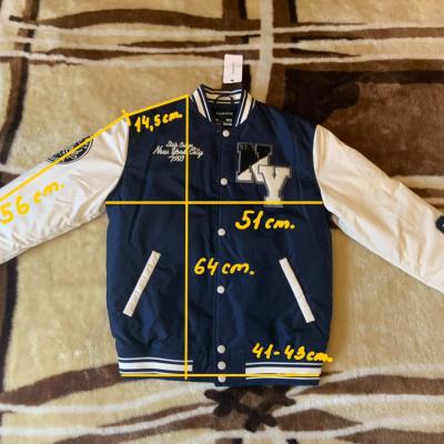 Kinder Jacke im amerikanischen College-Stil - thumb