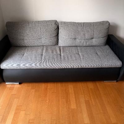 Couch mit Bettfunktion (Preis verhandelbar) - thumb