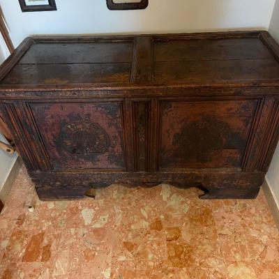 Antike Bauerntruhe - thumb