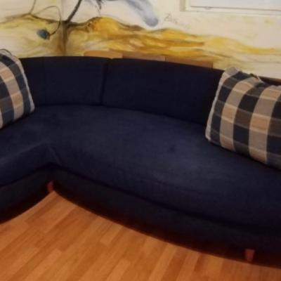 Couch  dunkelblau - thumb