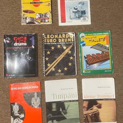 Übungsbücher für Schlagzeug - thumb