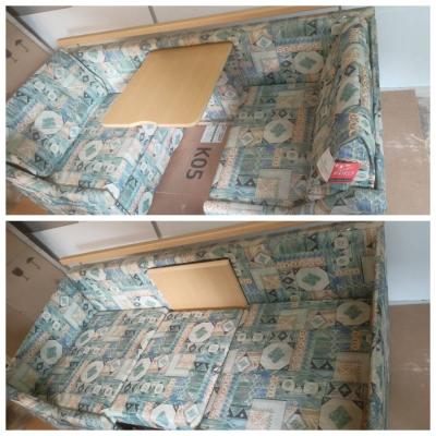 Sitzbank mit Tisch – Bettfunktion - thumb