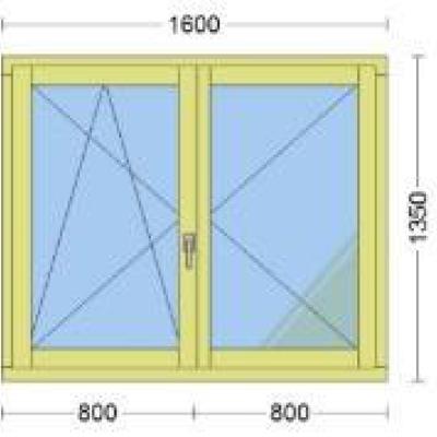 Fenster und Terassentür Holz Lärche - thumb