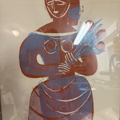 Kunstwerk mit dem Titel Blumenmädchen - thumb
