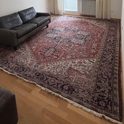 Großer handgeknüpfter Orientteppich 395 × 294 cm - thumb