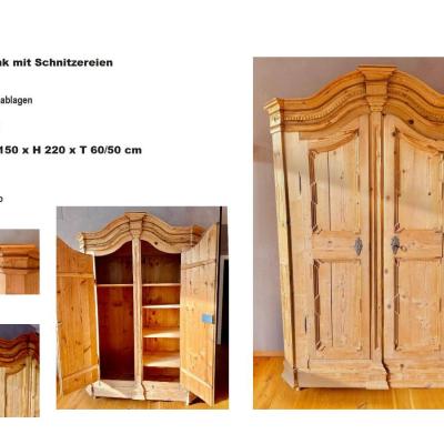 Schrank mit Schnitzereien Nr.21 - thumb