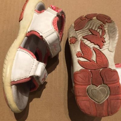 „Grünland“ Mädchen-Sandalen Gr.26 sehr guter Zustand - thumb