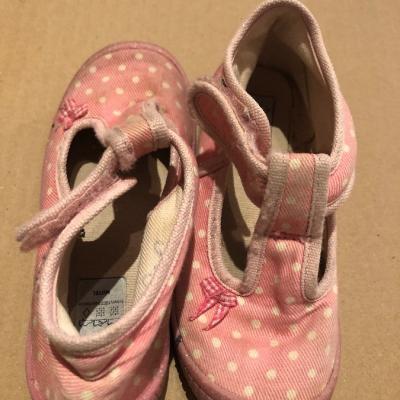 „Superfit“ Sommer-Mädchenschuhe aus Stoff Gr.25 - guter Zustand - thumb