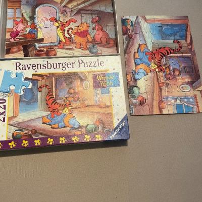 Ravensburger Puzzle „Winnie Pooh“ 2x à 20Teile vollständig TOP ZUSTAND - thumb