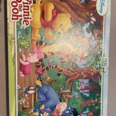 FX Schmid Puzzle „Winnie Pooh“ ab 4 Jahre 35 Teile vollständig Top Zus - thumb