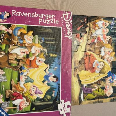 Ravensburger Disney Puzzle „Schneewittchen“ 1x20 Teile vollständig - thumb