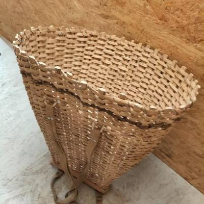 Weidenkorb mit Schultergurt ca.70xT45cm, unbenutzt - thumb