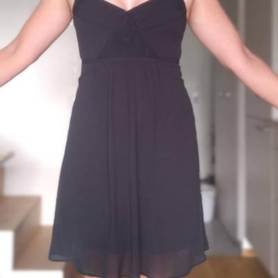 Cocktailkleid, Abendkleid schwarz, Gr.36 - thumb