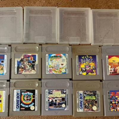 10 originale Nintendo Game Boy Spiele (Super Mario Land,Wario Blast..) - thumb