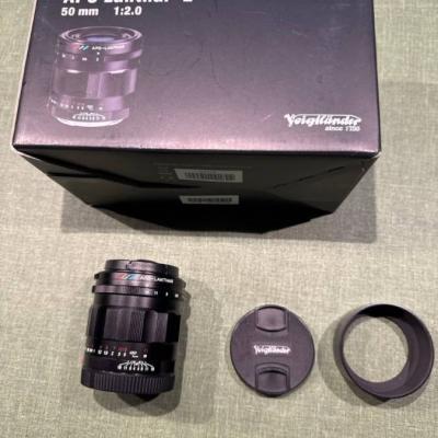 Apo Lanthar 50mm 1:2.0 per attacco Sony E-mount - thumb