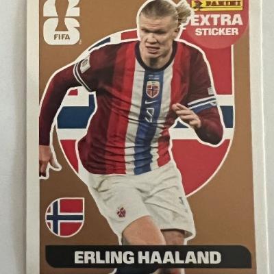 Panini Extrasticker Erling Haaland - thumb