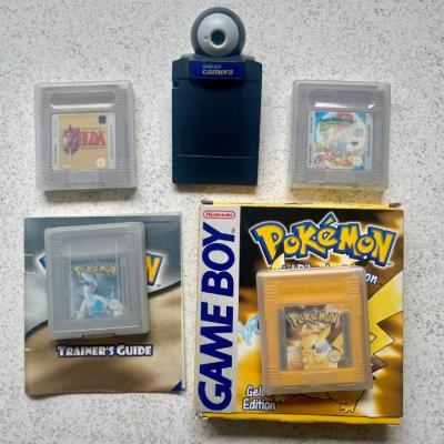 Game Boy Bundle/Lotto Pokémon Gelb und Silber, Zelda, Super Mario, Cam - thumb