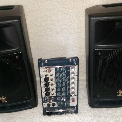 Yamaha Stagepas 300w +   Yamaha Stagepas 700w - thumb