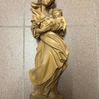 Holz Statue - thumb