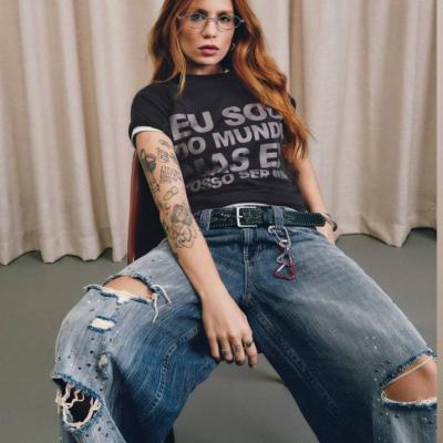 Jeans Baggy Hose Carol Biazin - NEU - thumb