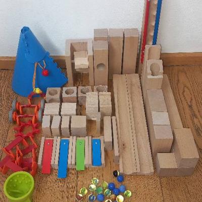 Haba Holzkugelbahn Bausatz 2 - thumb