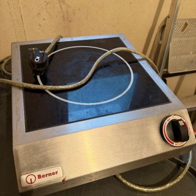 Verkaufe Berner Induktionskochfeld, 3,5KW Leistung, Tischgerät. - thumb