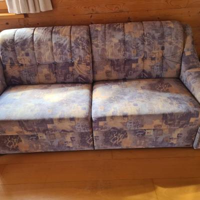 Schlafcouch / Schlafsofa 2-Sitzer mit Ausziehfunktion – 190 cm - thumb