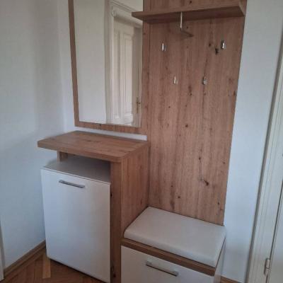 Garderobe weiß mit Schuhschrank - thumb