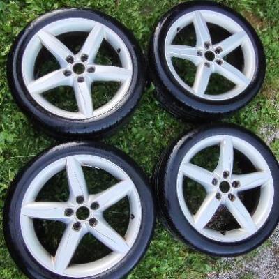 4x 18 Zoll Alufelgen mit Continental EcoContact 6 – 245/40 R18 XL - thumb
