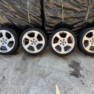 4 Original-Leichtmetallfelgen von Audi mit 18 Zoll Durchmesser - thumb