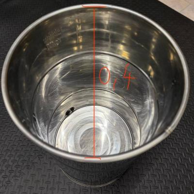 Inox Honigklärbehälter ca. 80 Liter- Mit Auslass - thumb