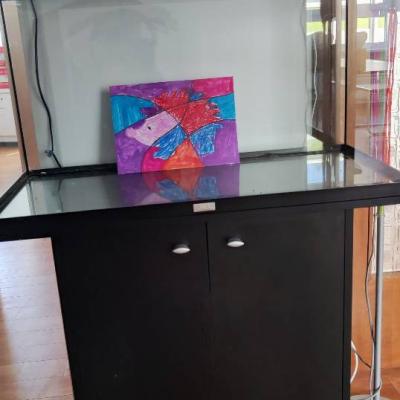 Aquarium 80 x 35 mit Schrank - thumb