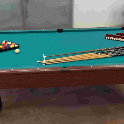 Billiardtisch mit Zubehör - thumb