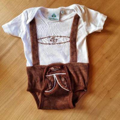 Baby Lederhosen Body - thumb