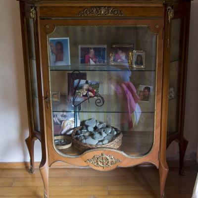 französische Vitrine im Stil Louis XV - thumb