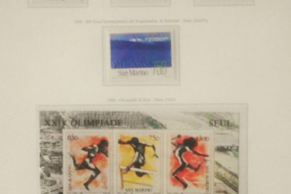 Verkaufe Briefmarkensammlung von San Marino
