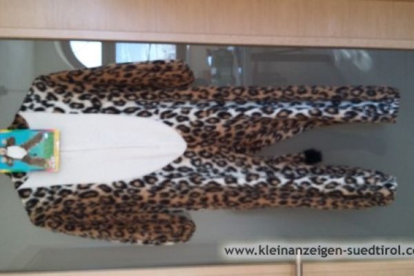 Leopardenkostüm für Mädchen und Jungen Gr. 128