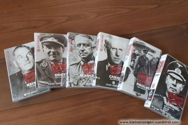 6 VHS Videocassetten Zweiter Weltkrieg