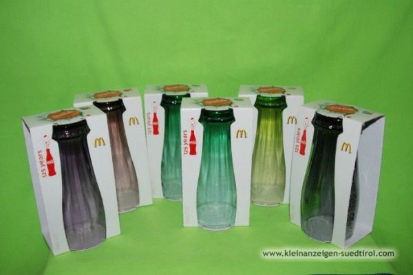 Coca-Cola Glässer von MC Donalds