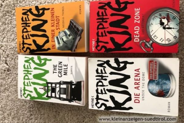 4 Stephen King Bücher