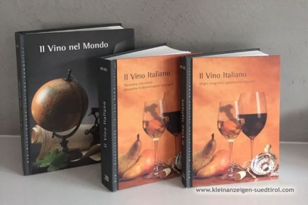 3 italienische Weinbücher für Sommeliers