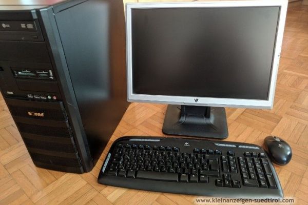 PC inkl. Bildschirm, Tastatur und Maus 250€